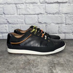 Footjoy FJ Contour Casual 54284 'Black' Men's Leather Golf Shoes Size 11.5M